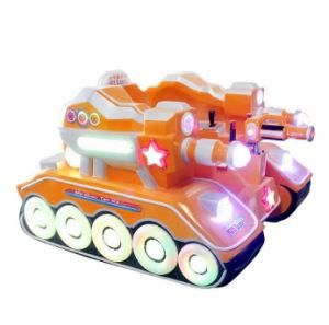 Amusement Park Electric Parent Child Colorful LED Tank Bumper Car