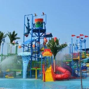 Interactive Water Slides in Water Park Thailand Project