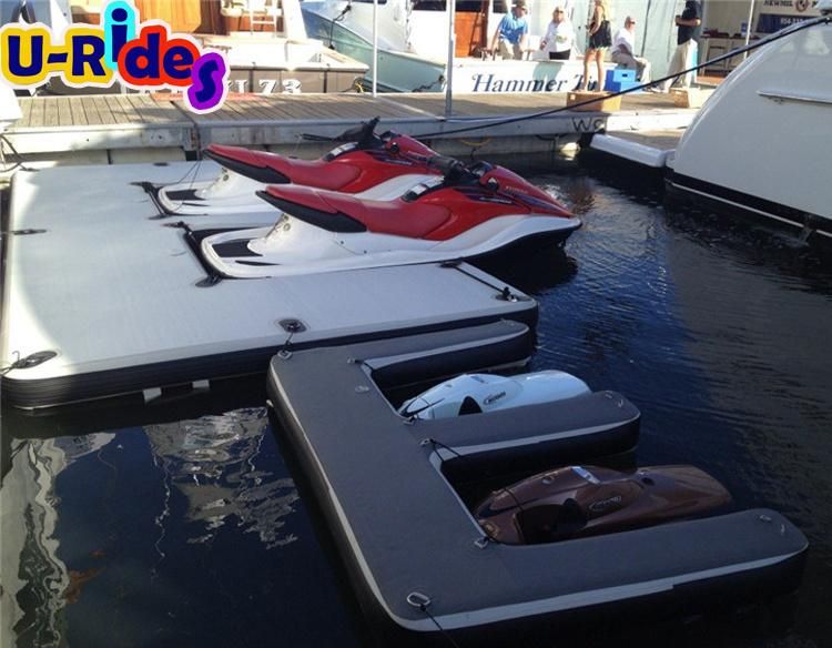 Inflatable yacht Floating Dock For Jet Ski Folding Jet Ski Dock