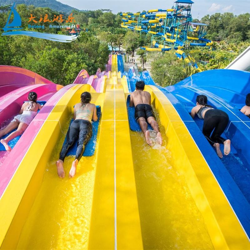 Rainbow Water Slides Wavy Slide/Aquatic Slide