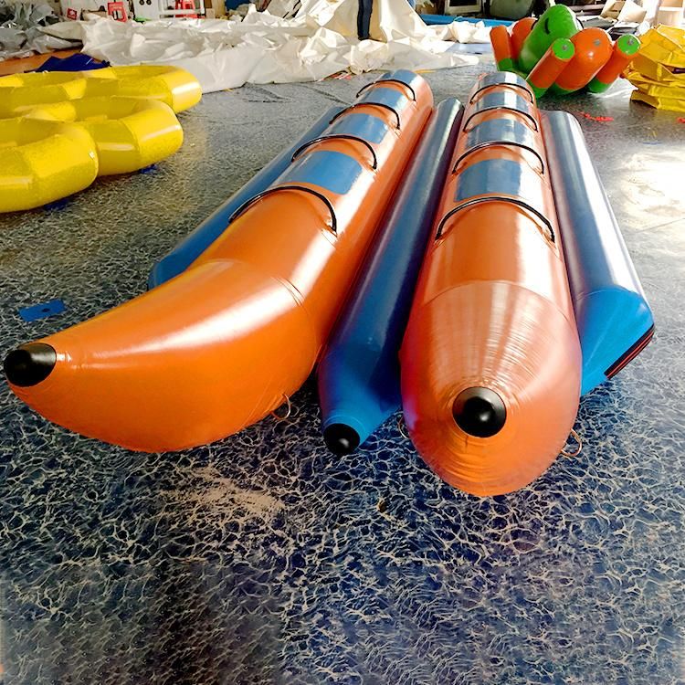 Factory Direct Inflatable Banana Shape Water Riding Toy