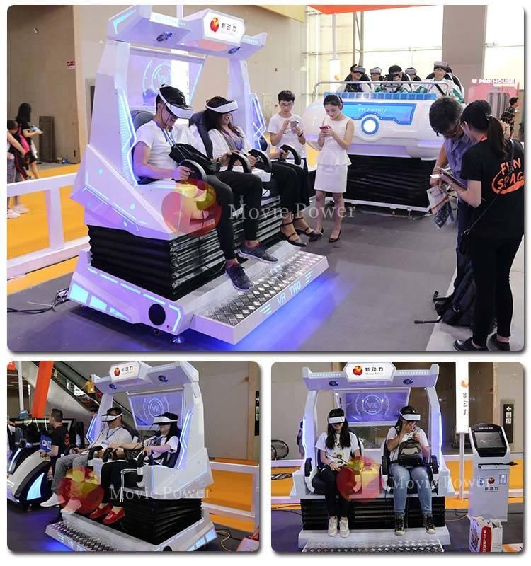 Amusement Ride 9d Vr 2 Seats Cinema Simulator Virtual Reality Game Machine