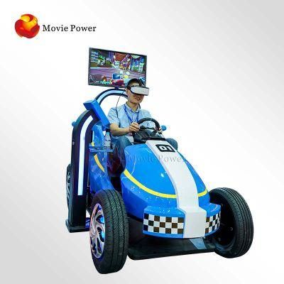 Dynamic Racing Game Machine Children Interactive Vr Race Car Simulator