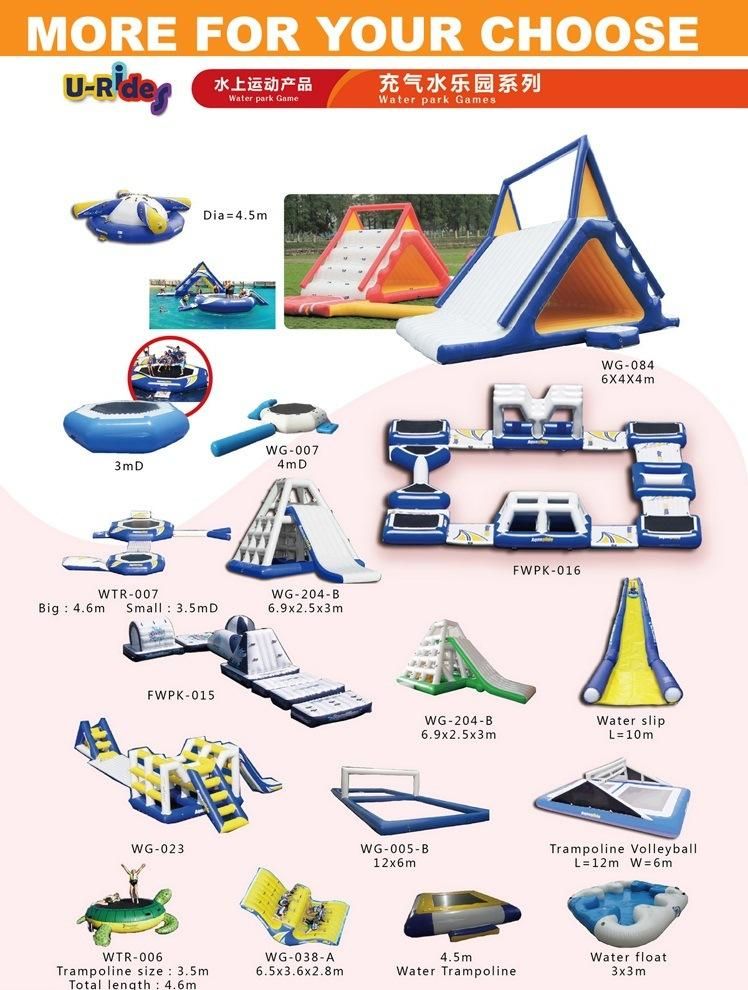 Floating Inflatable Water Game Water Park For Inflatable Water Park Commercial use