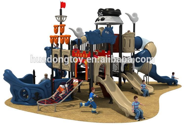 Large Outdoor Playground Slide Equipment