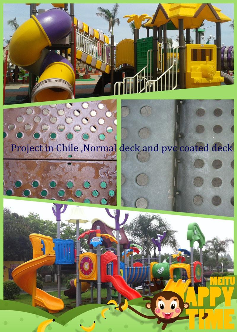 Colorful Town Theme Park Residential Playground