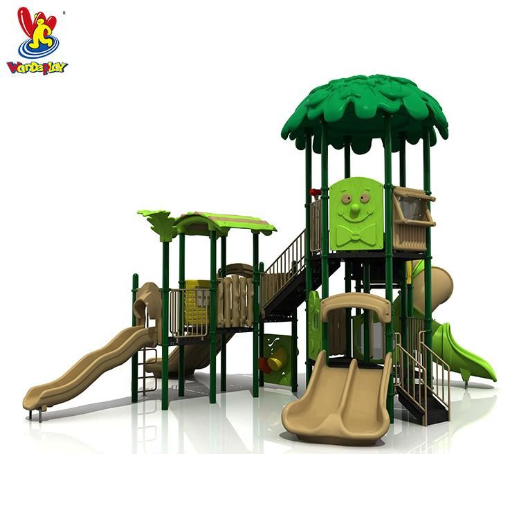 GS TUV Standard Amusement Park Playsets Kindergarten Kids Toy Children Water Park Slide Games Tree House Playground Outdoor Plastic Toys