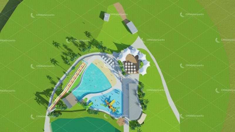 New Design Water Park Equipment Outdoor Water Slide Amusement Park Products