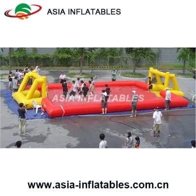 Beach Inflatable Volleyball Field, Commercial Rental Inflatable Volleyball Field