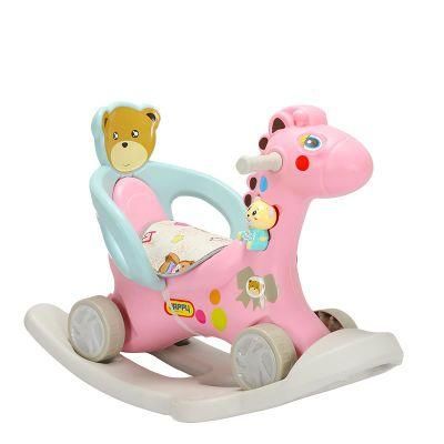 2022 New Plastic Baby Riding Rocking Horse Rider Toys for Kids