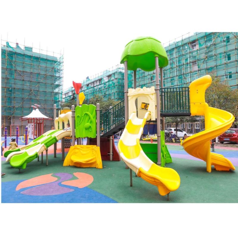 Amusement Park Children Toys Kids Slides Outdoor Playground Equipment for Wd-Dz019