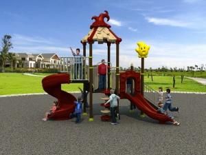 Plastic Children Slide and Outdoor Playground Equipment (HD15A-060A)