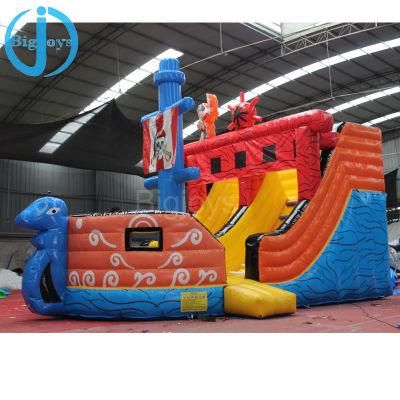 Inflatable Pirate Bouncer, Commercial Cheap Inflatable Slide
