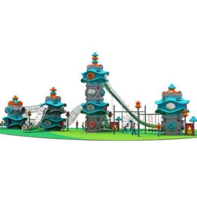 Outdoor Playground Slide Park Community Children Climbing Adventure Equipment Ym27
