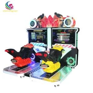 Coin Operated Motor Racing Arcade Motorcycle Simulator Video Game Machine