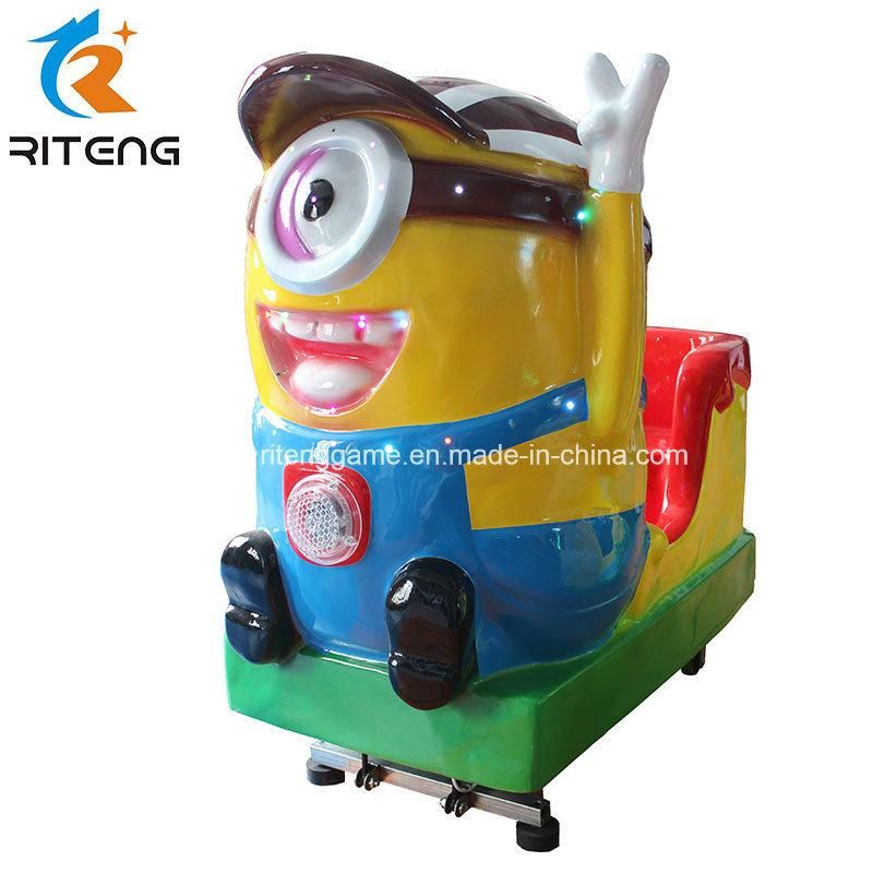 Theme Park Music Swing Car Fiberglass Kiddie Rides