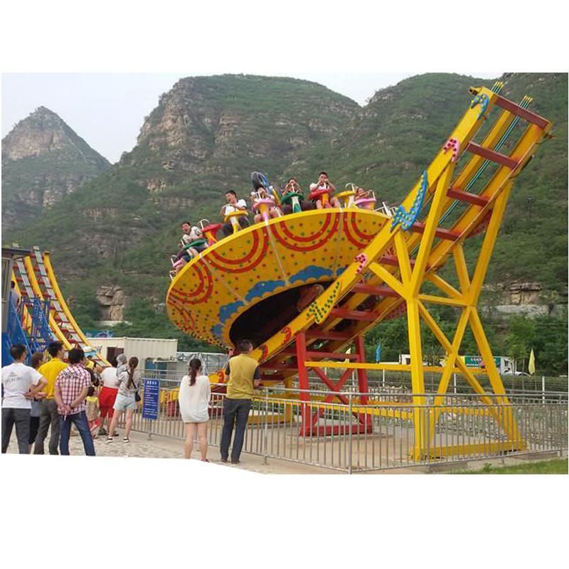 Amusement Park Kids Jumping Hopper Frog Drop Tower Rides for Kids