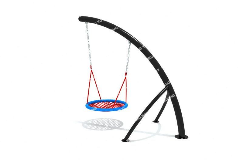 Playground Set Outdoor Wooden Swing