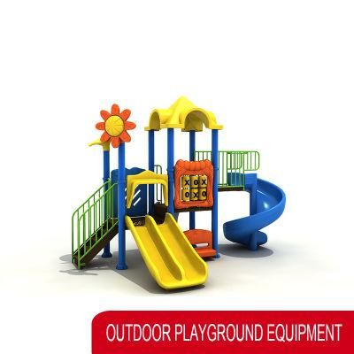 Amusement Park Kids Garden Plastic Slide Games Outdoor Playground for Sale