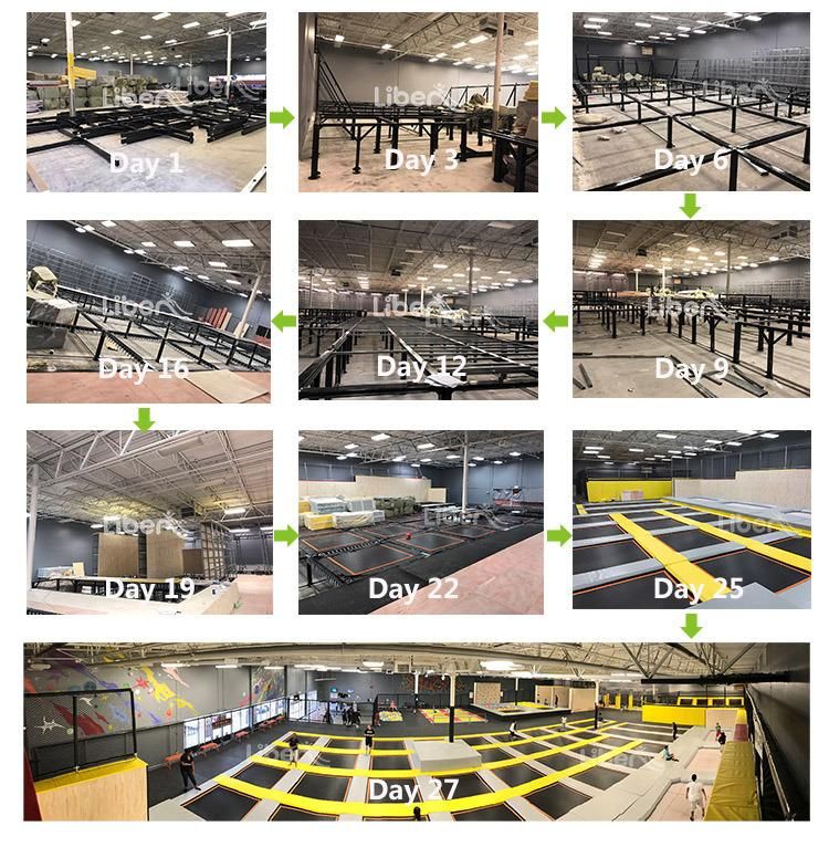 TUV Commercial Indoor Trampoline Park Builder