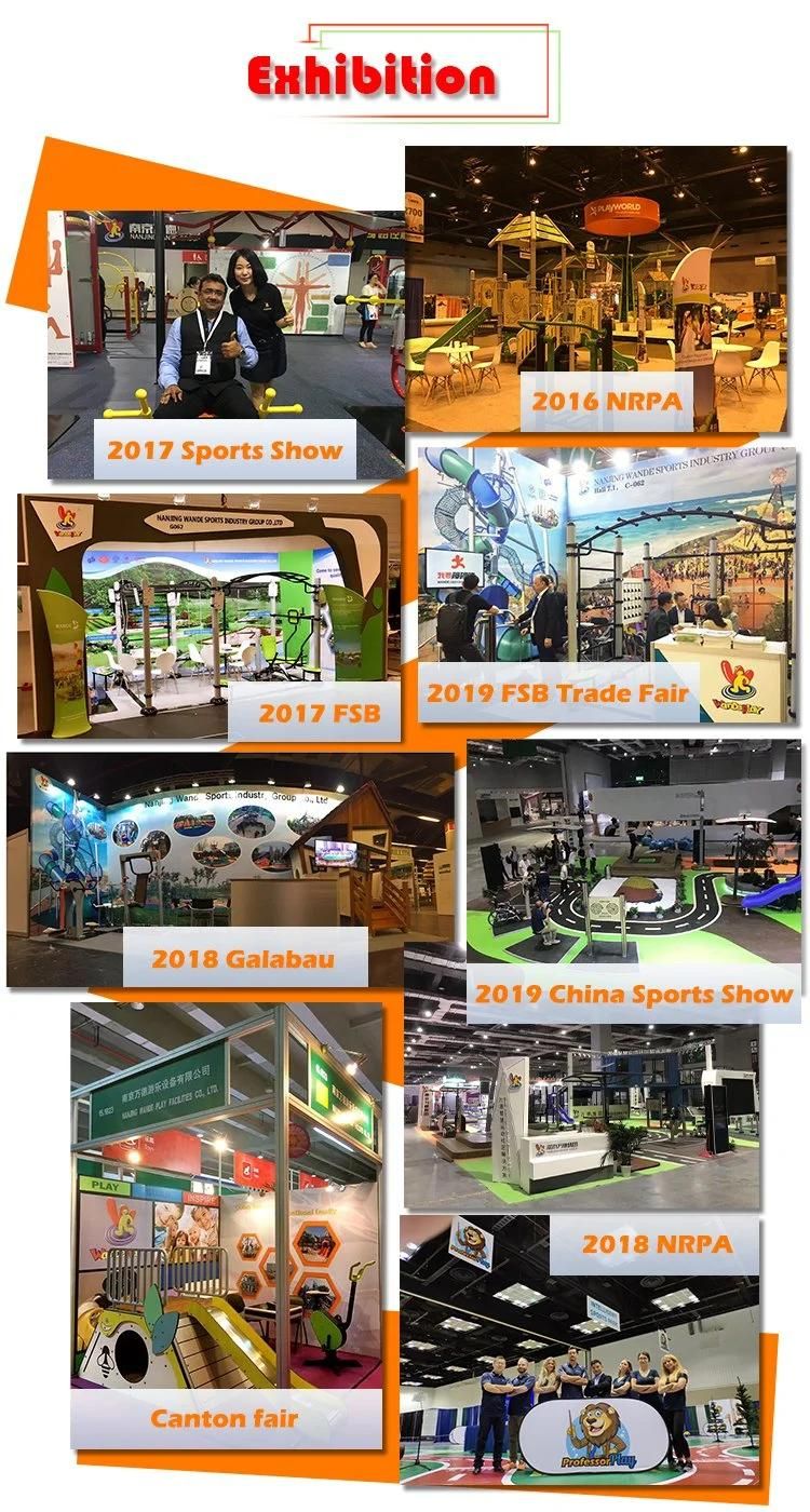 GS TUV Standard Rocket Theme Amusement Park Rides Outdoor Children Kindergarten Toy Games Kids Plastic Slide Playground Equipment