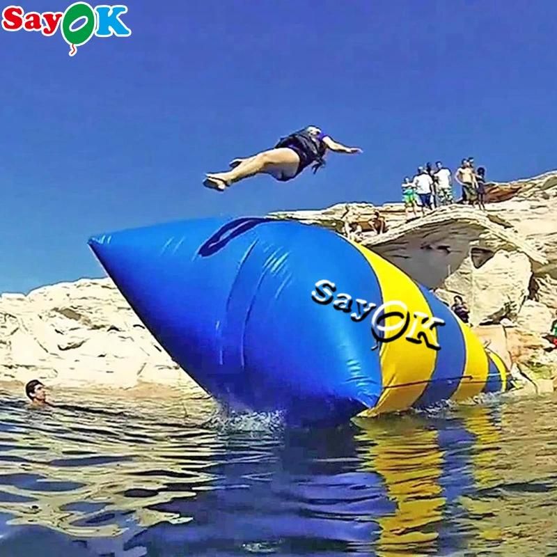 Customized Factory Price Inflatable Water Blobjumping Pillow