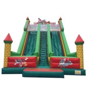 Extra Long Inflatable Kids Playground Pool Slide