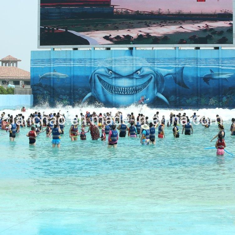 Amusement Water Park Vacuum Tsunami Wave Pool Equipment