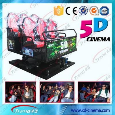 Amusement Park Equipment Racing Simulator5d 6D and 7D Cinema