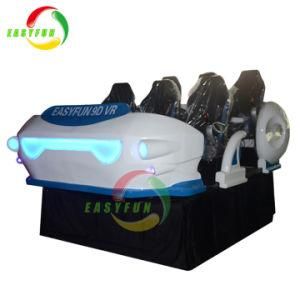 Guangzhou Vr Spaceship 4D Simulator 9d Vr Cinema 6 Seats for Sale