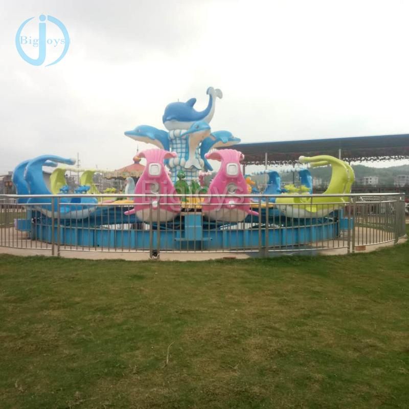 Family Amusement Ride Amusement Water Ride Shark Island for Kids and Parents