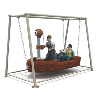 Customized Kids Outdoor Playground Airplane Swing Set Park Equipment Yq104