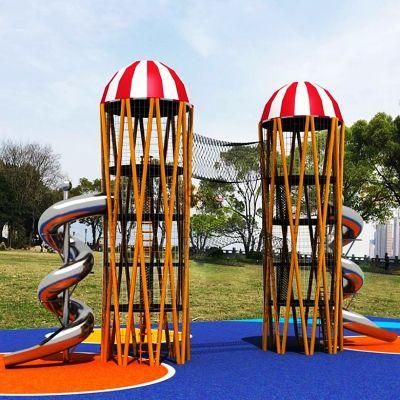 New Park Children Outdoor Playground Slide Climbing Frame Adventure Equipment