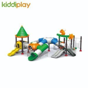 Castle Theme Plastic Slide Set Kids Outdoor Playground Equipment Children