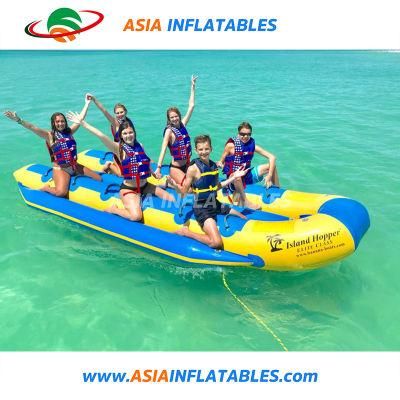 High Quality Double Tube Water Sports Banana Boat Water Sports Inflatable Banana Boat