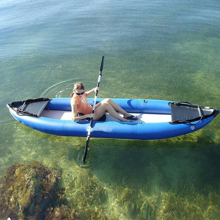 Fashion Inflatable Kayak for Water Games with Paddle