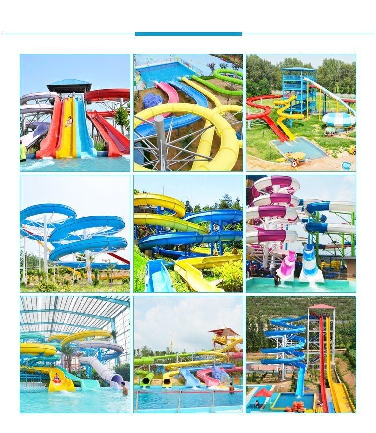 Outdoor Playground Equipment Family Water Slides Game Machine