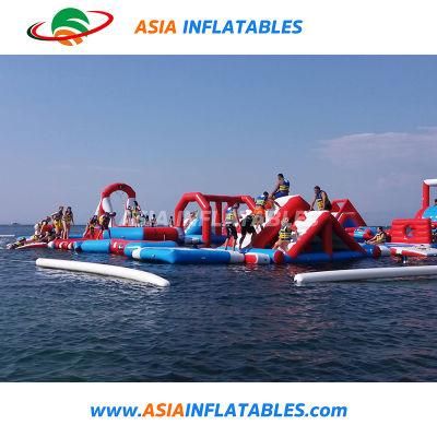 High Quality Floating Water Island Inflatable Water Aqua Park