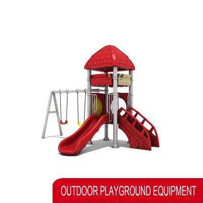 Popular Kids Playground Space Theme Kids Plastic Small Outdoor Playground Slide Equipment