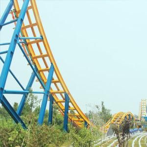China Amusement Park Equipment Manufacturing W Shape Coaster Roller Coaster