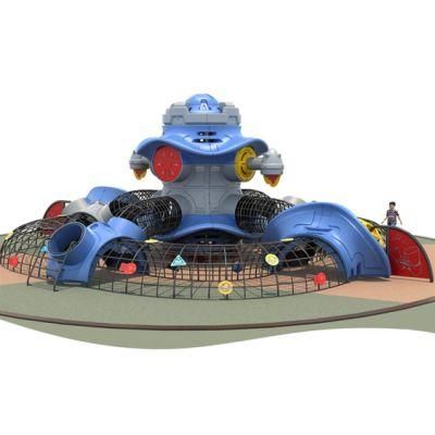 Community Park Slide Climbing Adventure Equipment Outdoor Kids Playground Ym46