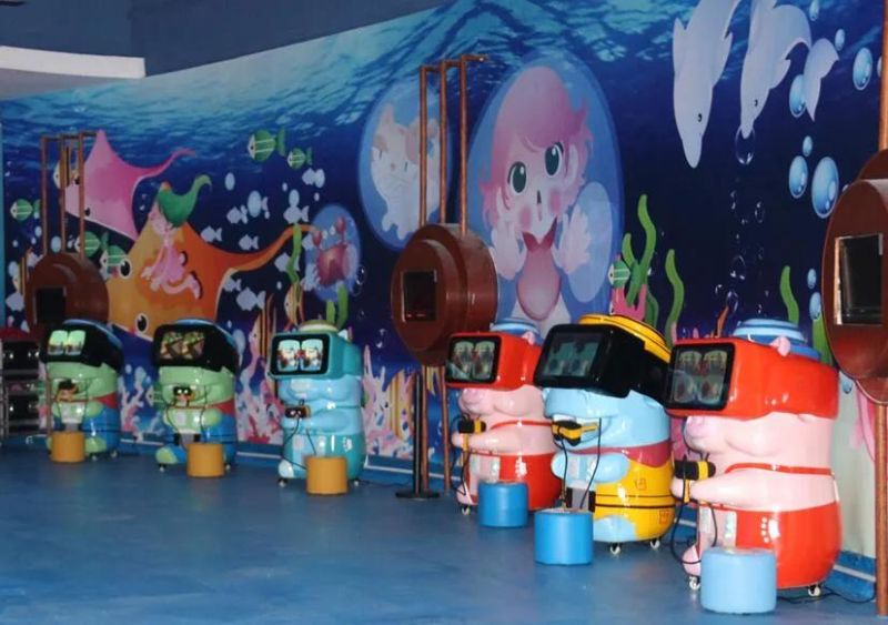 Funny Kids 9d Vr Game Machine Commercial Indoor Playground Equipment