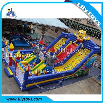 Outdoor Playground Equipment for Children Jumping Bouncy Amusement Park Funcity