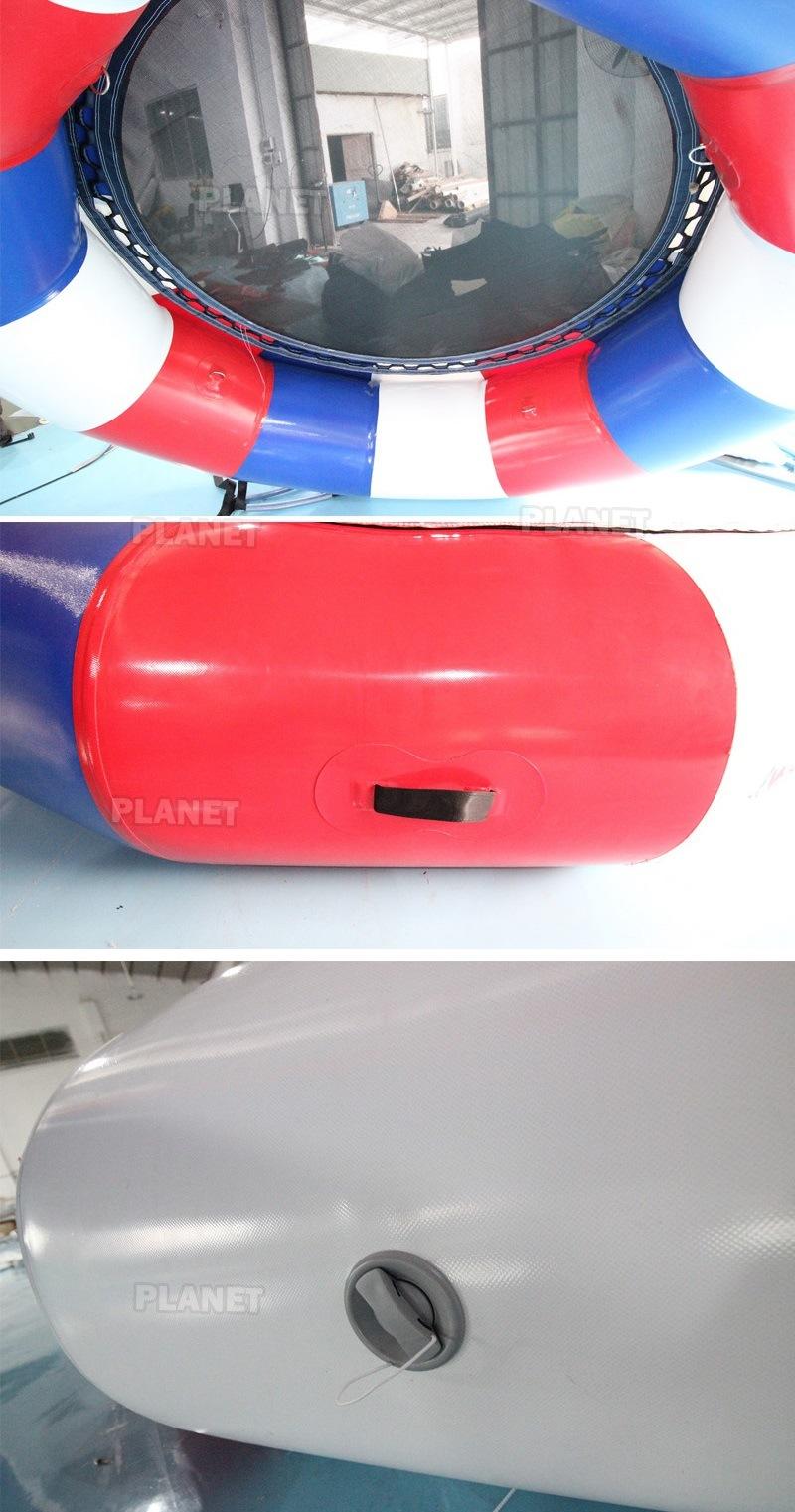 Commercial Durable Floating Water Air Jumping Trampoline Inflatable Water Trampoline