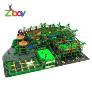 Exciting and Interesting! ! ! Big Commercial Jungle Indoor Playground