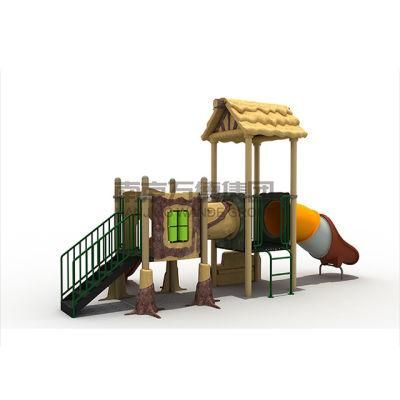 Cottage Outdoor Playsets Kids Playground Plastic Slides