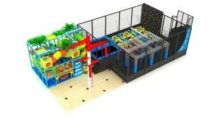 Gymnastic Indoor Trampoline Park with Indoor Playground