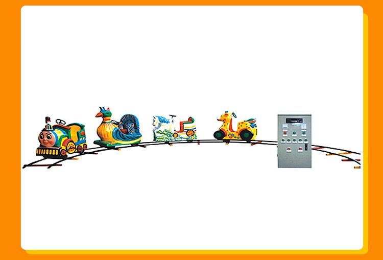 Theme Park Equipment Kiddie Rides Electric Outdoor Ride Track Train (KL6028)