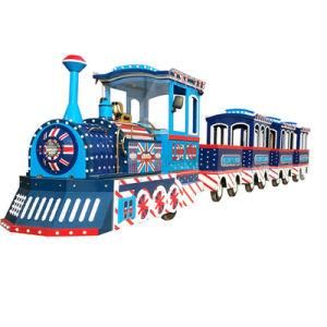 Shopping Mall Kids and Adult Amusement Trackless Train for Sale