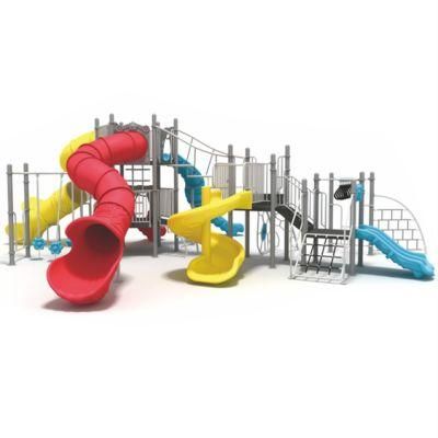 Customized Outdoor Park Kids Playground Equipment Slide Climbing Frame